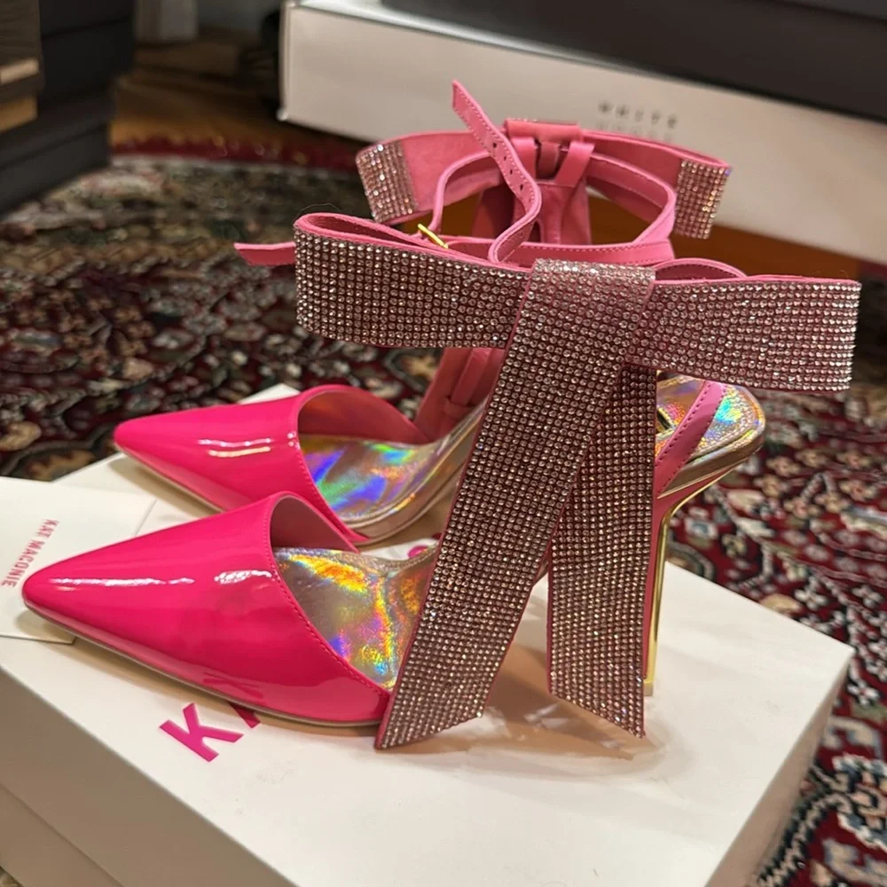 Kat Maconie Yasmina leather heels, ๐ like new in box, size 38 European (7 US) - Picture 6 of 14